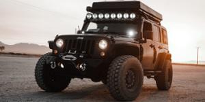 Jeep Wrangler with Black Rhino Arsenal